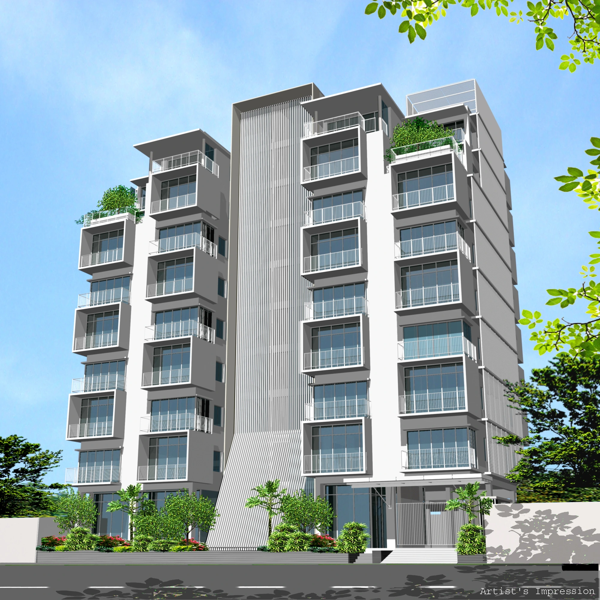 3d rendered image of an apartment